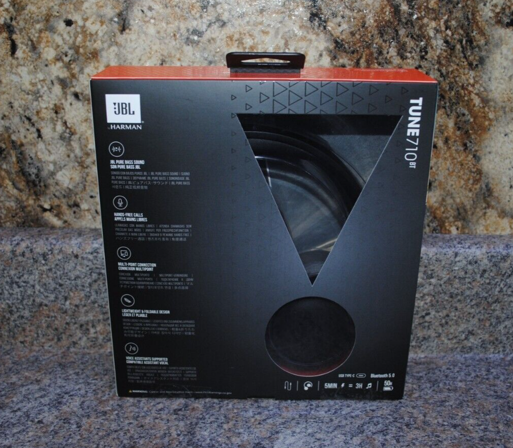 JBL Tune 710BT Bluetooth Wireless Over-Ear Headphones JBL Tune 710BT Bluetooth Wireless Over-Ear Headphones