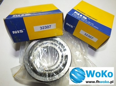 Tapered roller bearing 32307 NIS JAPAN dimension 35x80x32,7 free