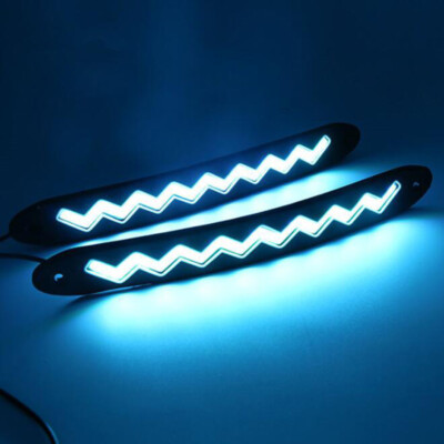 17CM Universal COB LED Strip Car Daytime Running Fog Lamp DRL Driving 17CM Universal COB LED Strip Car Daytime Running Fog Lamp DRL Driving