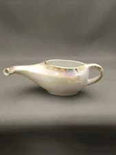 Luster Invalid Feeder Curved Spout Unusual Shape Antique ? Germany ? Excellent!