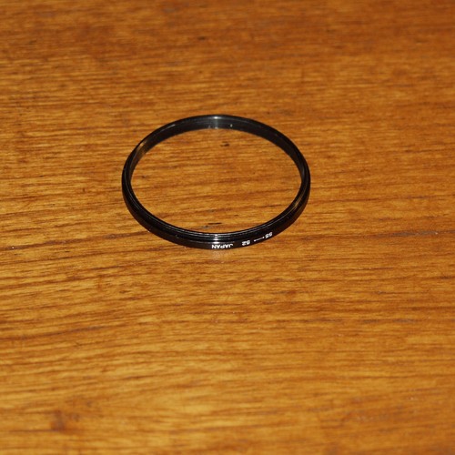 55-52mm STEP-DOWN Schrittring Objektiv Filter Adapter METALL 55/52 Made in Japan - Bild 3 von 3