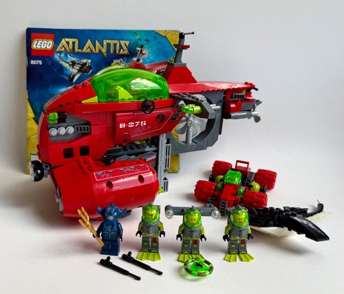 LEGO 8075 - Atlantis: Neptune Carrier - komplett mit Anleitung