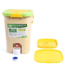 21L Recycle Composter Compost Bin Bucket Kitchen Food Waste Garden Compost Bin