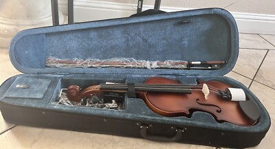 Mendini 4/4MV300 Solid Wood Satin Antique Violin for sale