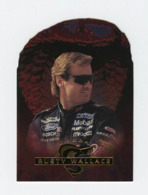 Rusty Wallace 1996 96 Wheels Viper Cobra Etched Die Cut Insert Card 0294/1799 DC