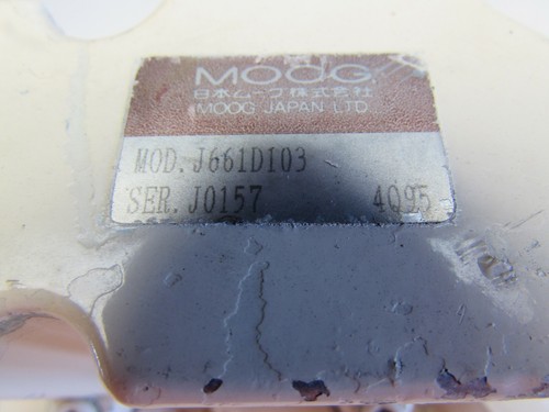MOOG J661D103 HYDRAULIC SERVO VALVE , SER# - J0157 , GOOD TAKEOUT! MAKE OFFER! - Picture 2 of 4