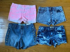 Girls Denim Shorts Size 10 Bundle -Various Brands