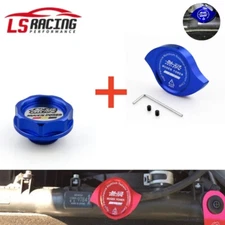 Mugen Power Oil Radiator Cap +Water Cap Cover Fuel Filler Tank