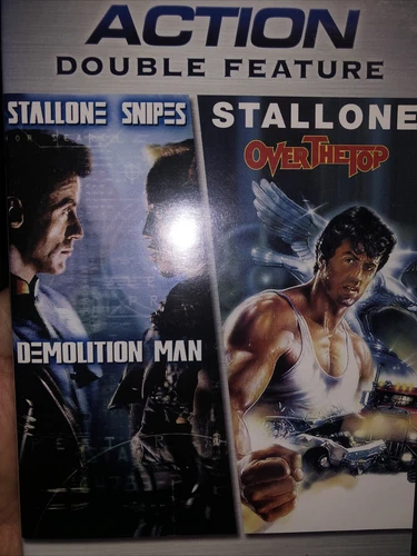 Stallone Action Double Feature DVD Over The Top and Demolition Man