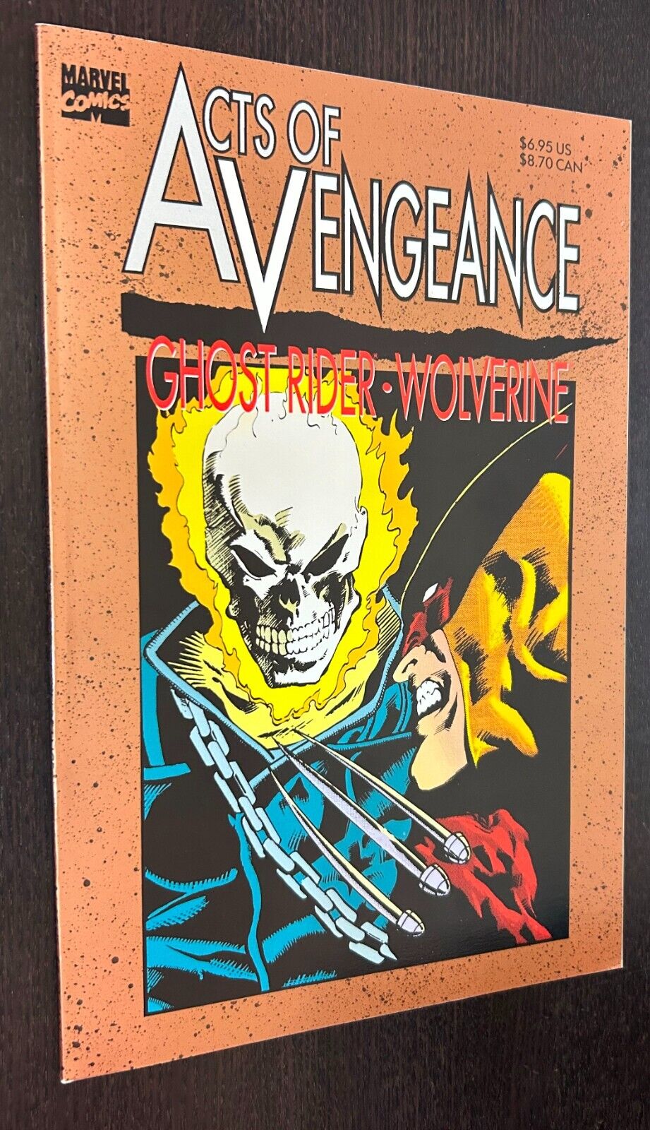 ACTS OF VENGEANCE Ghost Rider Wolverine GN #1 (Marvel Comics 1994) -- 1st Print