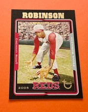 2005 Topps Retired Signature Black Parallel Frank Robinson #/54 - Scarce Legend