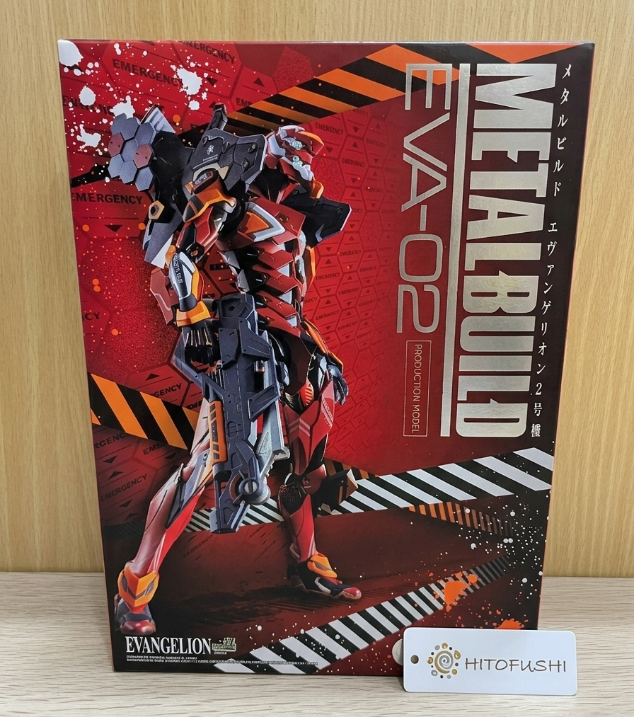 BANDAI LBUILD EVA-02 エヴァンゲリオン Metal Build Neon Genesis Evangelion Unit 02 Action Figure EVA-02