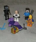 Lego Star Wars Marvel Minecraft Minifigures Assorted Lot Bundle See Pictures