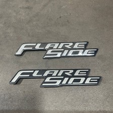 1992-1996 Ford F-150 Flare Side Emblems Badges On Fenders Set Of Two Oem 1992-1996 Ford F-150 Flare Side Emblems Badges On Fenders Set Of Two Oem