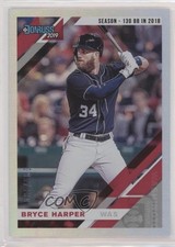 2019 Donruss Variation Season Stat Line /130 Bryce Harper (Dark Jersey) #183 s1i