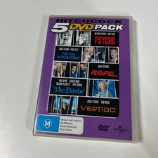 Hitchcock 5-DVD Pack: Psycho, Rear Window, Birds, Vertigo, Rope Collection