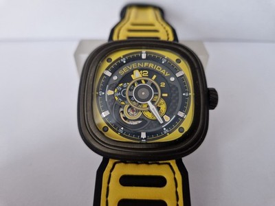 SEVEN FRIDAY -Automatic -Racing Team Yelllow - SF-P3B/03-A413-Big Size 47.00 mm