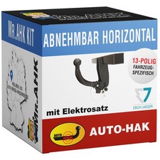 Für BMW 1er E81 E87 04-11 AutoHak Anhängerkupplung abnehmbar +13pol spezifisch