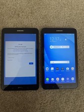 2 X Samsung Galaxy Tab E 16GB, Wi-Fi , 9.6 inch Tablet - Black