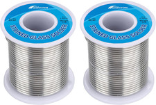 60/40 Solder Stained Glass, Dia 2.0Mm 0.08In , No Flux Tin Lead Solder 2, Pound