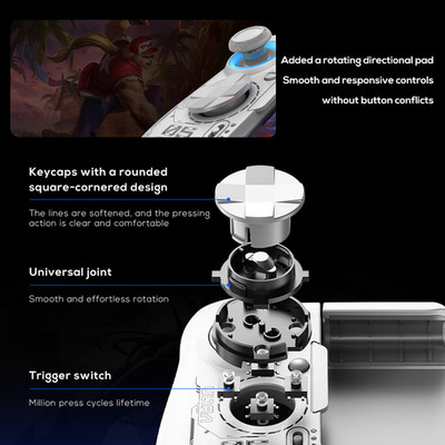 MB05 Mobile Controller für Android Gaming mit druckempfindlichem