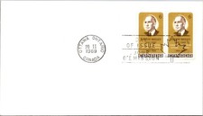 GOLDPATH: Canada cover 1969 first day CV897_P10