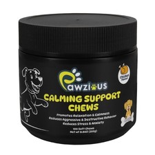 Calming Chews for Dogs with Valerian Root, Chamomile + Magnesium-Chicken Flavor