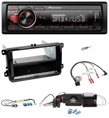 Pioneer MP3 1DIN DAB USB Lenkrad Autoradio für VW piano Diversity - Bild 1 von 4