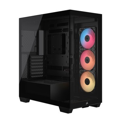 Corsair 3500X RS-R ARGB Panorama Mid-Tower PC-Gehäuse - 3x vorinstalliert schwarz 