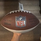 New Wilson The Duke NFL Football Brown/White Composite Leather WTF1192BRS — photo 2