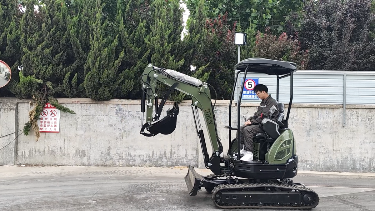 Free Ship TYPHON TERROR XXV 2.5 Ton Mini Excavator KUBOTA D1105 Free Ship TYPHON TERROR XXV 2.5 Ton Mini Excavator KUBOTA D1105