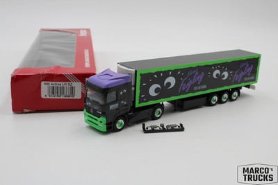 Herpa MB Actros MP1 LH refrigerated semi-trailer ''Kleiner Feigling'' 186810 1:87