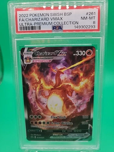PSA 8 Charizard VMAX #SWSH261 Ultra Premium Collection