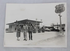 Vintage 1950s Phillips 66 Gas Station Photo Service Station Americana Snapshot