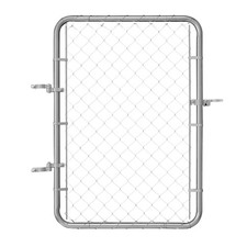 Chain Link Fence Gate Fit 2-6 ft x 4 ft Garden Fence Gate