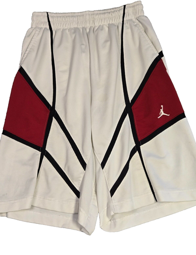 Jordan Jugend Shorts weiß schwarz rot Gr. S Jumpman Air Jordan Multisport Dri-Fit - Bild 1 von 9