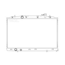 Engine Coolant Radiator Fits 2018 - 2022 HONDA ODYSSEY