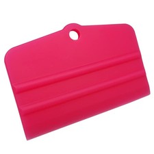 Gebildet PPF Squeegee Soft Silicone Rubber Scraper,Vinyl Wrap and Window Pink