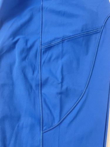 Lululemon Leggings Womens Symphony Blue Fast Free Pockets Size 18, 25” Inseam - Picture 2 of 12