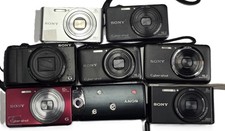Sony Cameras Lot 8x Mixed Models
