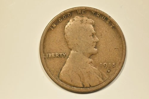 1915-D 1C Lincoln Wheat Cent Good or better S18119