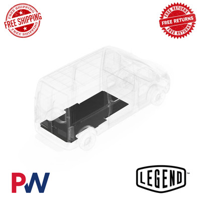 Legend Fleet AutoMat-Bar Rubber Mat w/o Sills For 2010-21 Mercedes Sprinter 170''