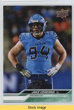 2024 Upper Deck CFL Green Jake Ceresna #14 READ 6kv