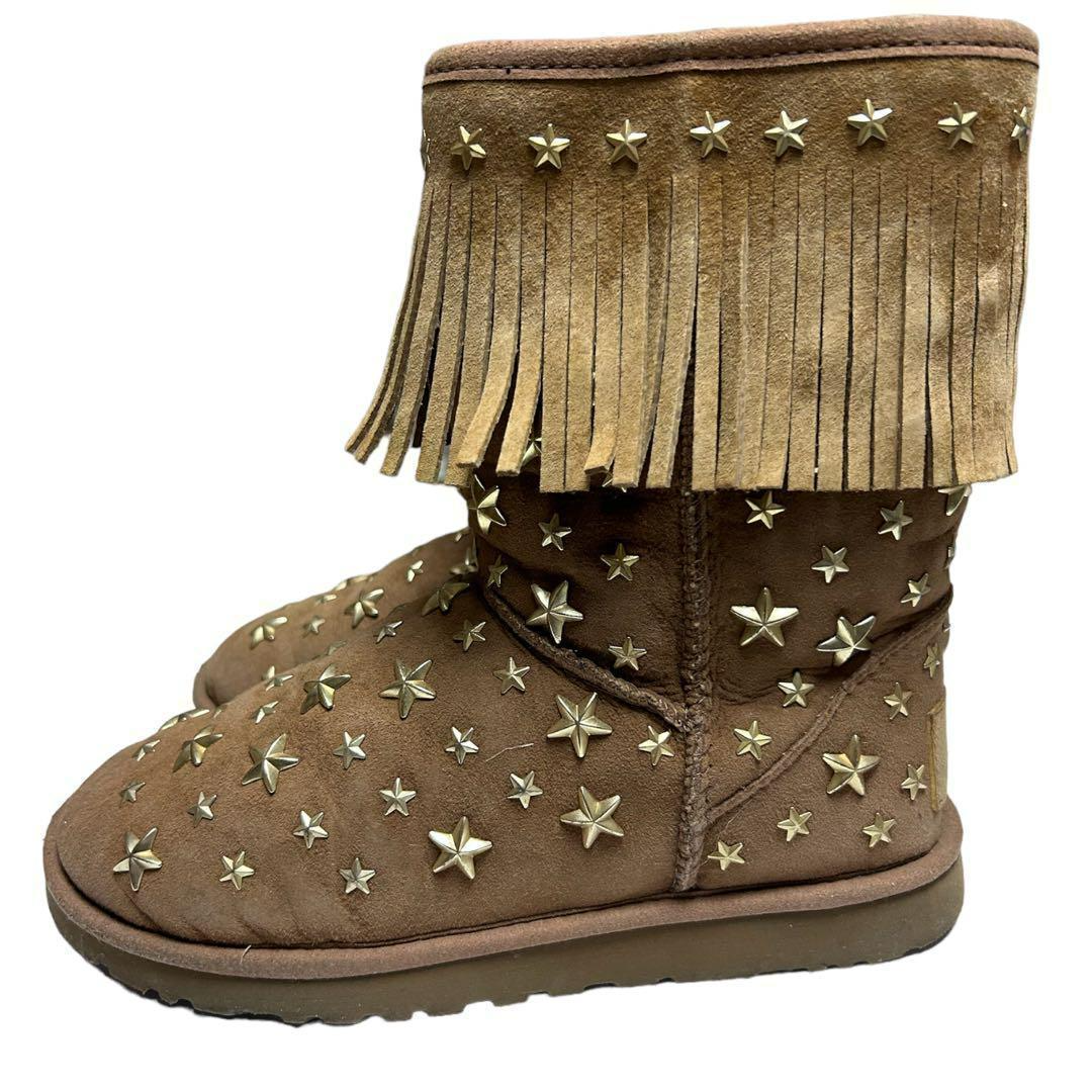 UGG × Jimmy Choo Suede Boots Star-studded US6 EU37 UK4.5 | eBay