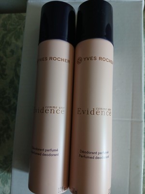 2 Déodorants Comme Une Evidence yves rocher