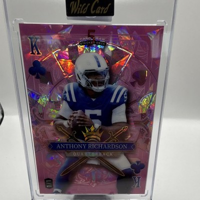 Wild Card 5 Card Draw Stacked Deck 1/1 Anthony Richardson Colts 2024