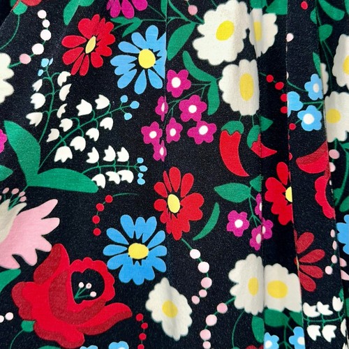 Hanna Andersson Girls Floral Celebration Cotton Jersey Skater Dress Size 5 - Picture 12 of 12
