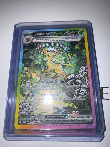 Leafeon ex 144/131 Sv: Prismatic Evolutions Holo
