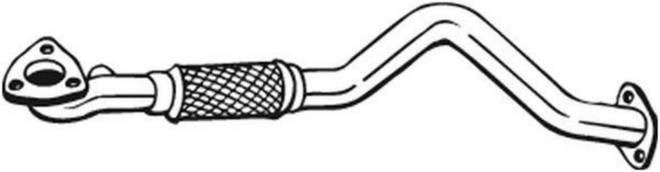BOSAL 801-217 Tubo de escape para CHEVROLET KALOS para DAEWOO KALOS (KLAS) - Imagen 2 de 4