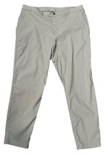 Lululemon ABC Classic-Fit Trouser Warpstreme - size 38 Beige/Tan